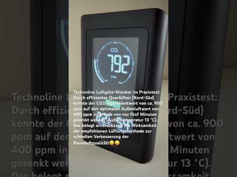 #technoline #lüften #efficiency #test  #co2 #effizienz #home #monitor #2025  #wl1030 #home #wissen