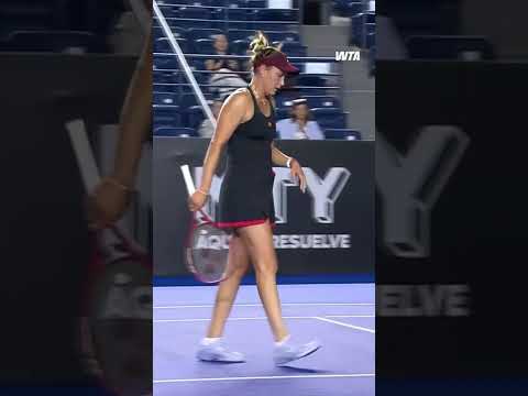 Donna Vekic with the magic touch in Monterrey 🪄 #WTA #AbiertoGNPSeguros #DonnaVekic #Tennis