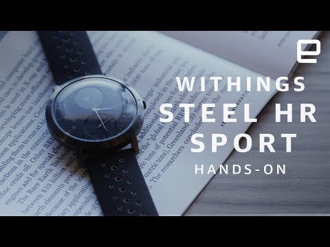 Withings Steel HR Sport Hands-on - UC-6OW5aJYBFM33zXQlBKPNA