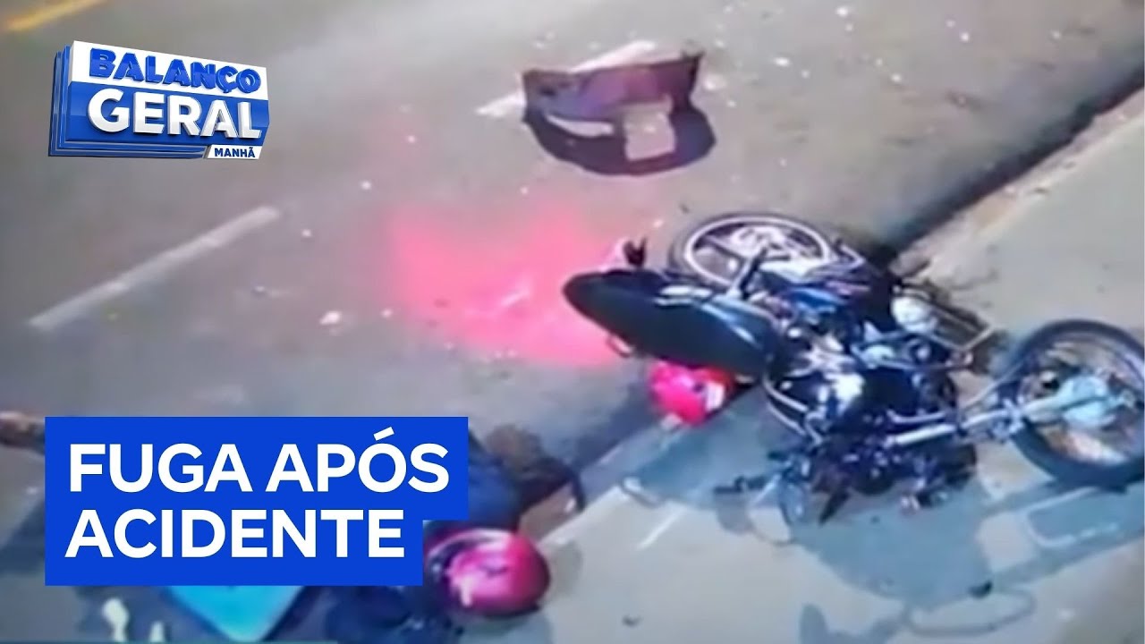 Motociclista é atropelado em Bauru