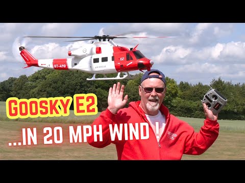 Explore the Goose Sky E2: Intelligent RC Helicopter with GPS and Vision Modes