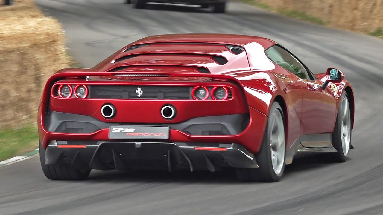 $4.0 Million Ferrari SP38 Deborah – Accelerations, Exhaust SOUNDS & Fly By’s!
