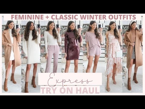 Video: Huge Express Winter Try On Haul 2021 | All on SALE!💕