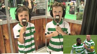 Celtic TV Fan Commentary at Celtic FC Festival! Jimi Mooney and Tommy Lennon