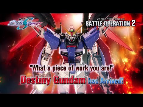 MOBILE SUIT GUNDAM BATTLE OPERATION 2 - Destiny Gundam