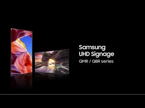 Samsung UHD Signage: Time to upscale your display