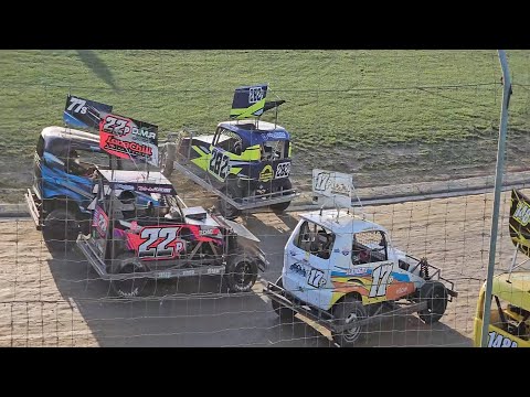 Robertson Prestige Speedway - Adult Ministocks - 30/12/23 - dirt track racing video image