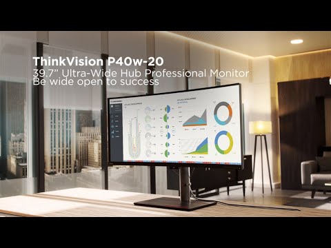 Lenovo ThinkVision P40w: Be Wide Open to Success