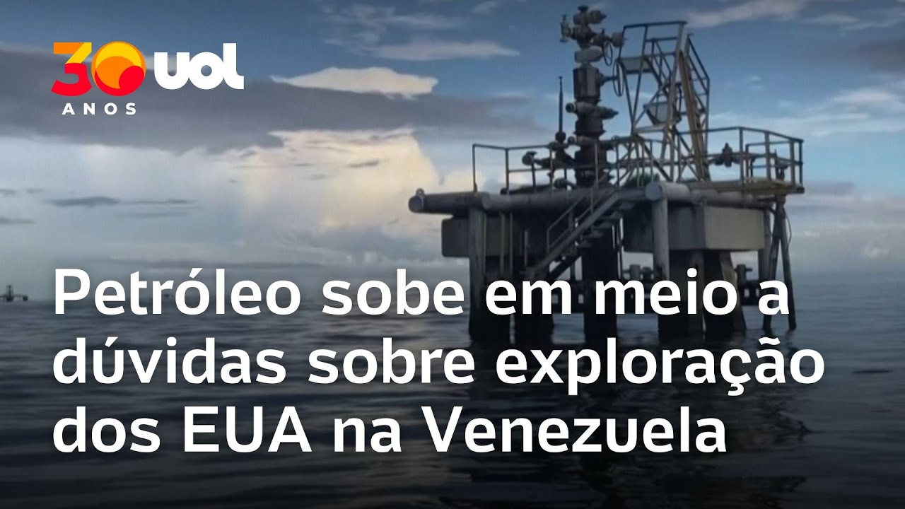 Petróleo sobe em meio a dúvidas sobre exploração dos EUA na Venezuela após prisão de Maduro
