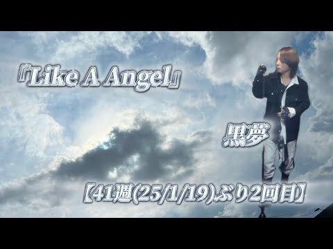 25/11/1(土)  黒夢  『Like A Angel』  【41週(25/1/19)ぶり2回目】  Try🎤