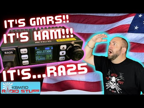 I Got A GMRS Radio And This Happened!!  Retevis RA25 GMRS