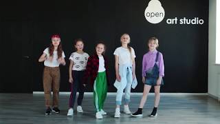 DETKI - Прыгай - Официальный видео урок по хореографии из клипа - Open Art Studio