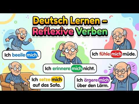 Learn German With Fun | Reflexive Verben (A2 - B1) 📚