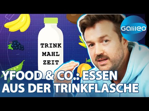 Food Detective Martin Dunkelmann klärt auf: Kann man von Trinknahrung leben? | Galileo | ProSieben