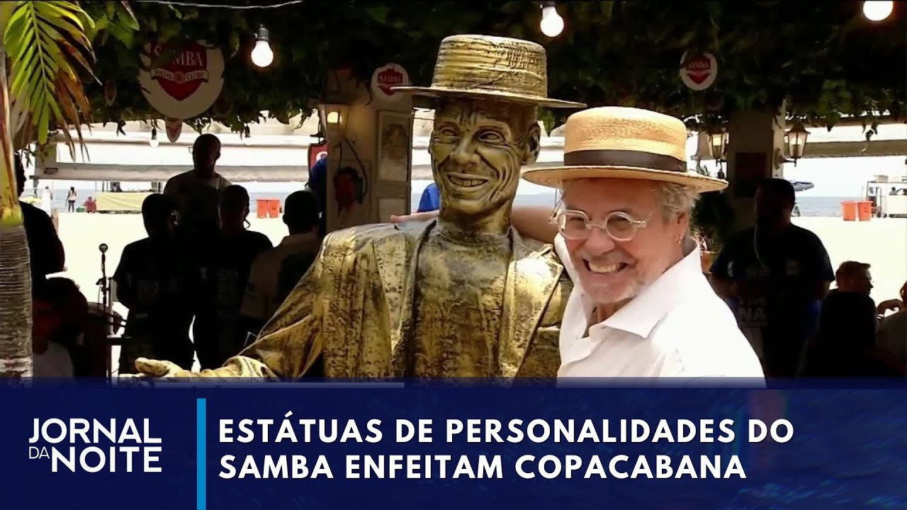 Estátuas em homenagem ao samba no Rio de janeiro