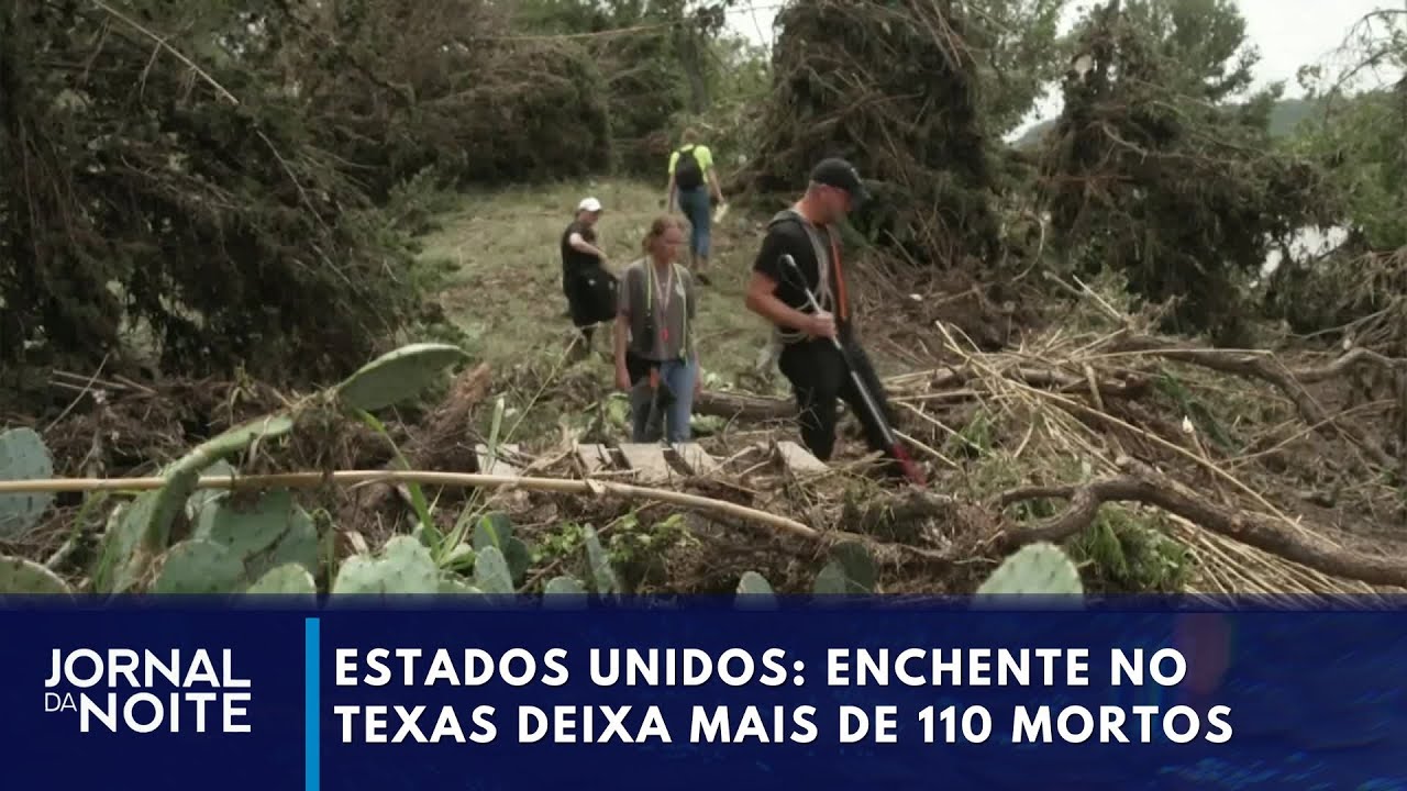 Estados Unidos: enchente no Texas deixa mais de 110 mortos