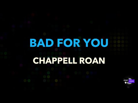 Chappell Roan - Bad For You | Karaoke Version