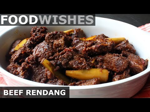 Beef Rendang - Spicy "Dry" Curry Beef - Food Wishes