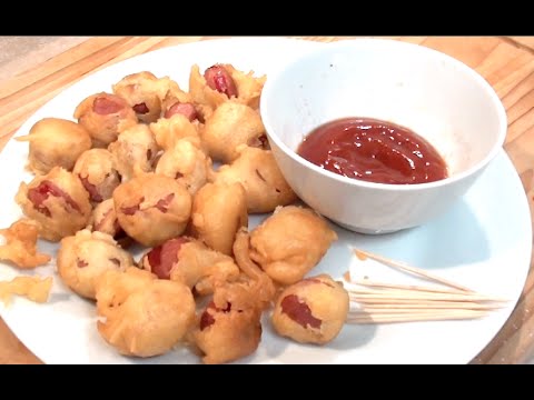 POP CORN DOGS - How To  - Greg's Kitchen - UCGXHiIMcPZ9IQNwmJOv12dQ