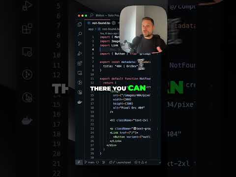 Fix Your Boring 404 Page in Next.js RIGHT NOW!
