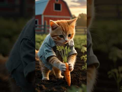 Cute kitten start buisness for buying a new bike #nevergiveup #viralshorts #meawmeaw