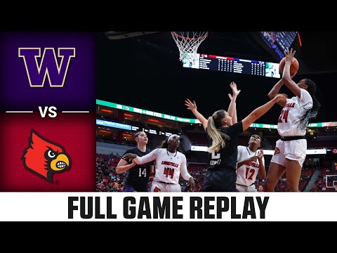 Washington Vs Louisville Full Game Replay Acc Womens