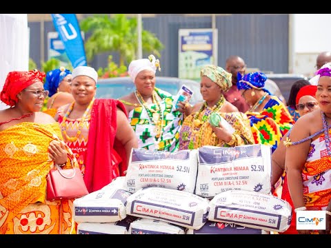 Official unveiling of the all new 25kg, CIMAF KANTINKA HEMAA 52.5N.