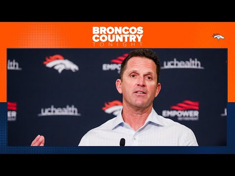The next steps for George Paton after Denver's initial HC interviews | Broncos Country Tonight video clip