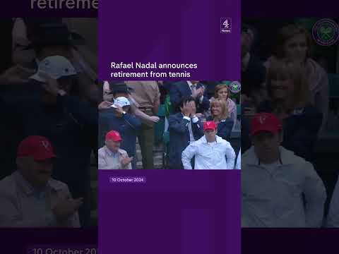 Rafael Nadal announces retirement from tennis