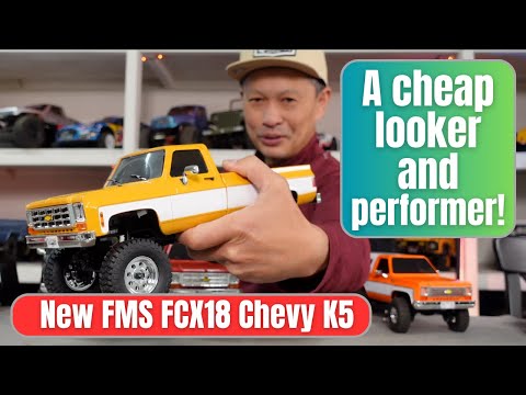 FMS FCX18 Chevrolet K10 rc rtr truck review - a mini crawler with big indoor and outdoor fun. - UCimCr7kgZQ74_Gra8xa-C7A