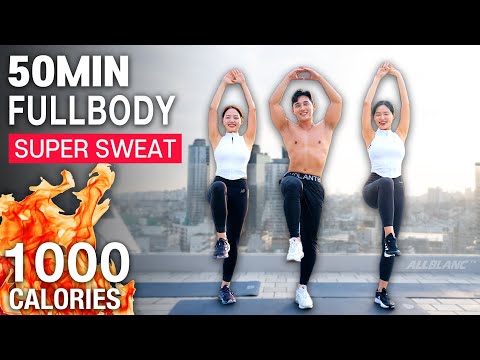 [흥폭발💦] 묵은 체지방 삭제시켜주는 50분 전신 운동 | 50MIN FAT BURNING FULLBODY WORKOUT ​⁠@shaketwins