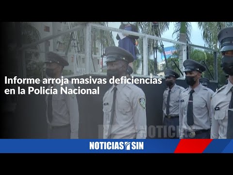 Presentan reporte sobre la Policía Nacional