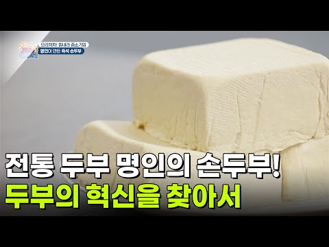 [으라차차! 힘내라 중소기업] 전통 두부 명인의 손두부! 두부의 혁신을 찾아서 [생방송 굿모닝 대한민국] | KBS 261001 방송