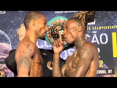 Robson Conceicao vs O’Shaquie Foster II WEIGH-IN & FINAL FACE OFF