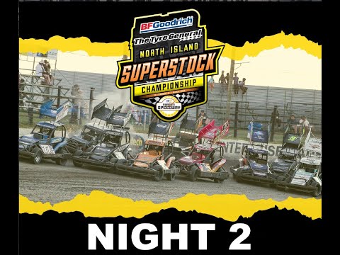 2025 BF Goodrich The Tyre General North Island Superstocks Finals - Awapuni Speedway, Gisborne - dirt track racing video image