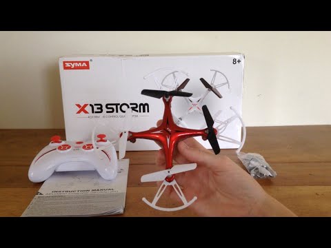 Syma X13 Storm Review and Flight - UC2c9N7iDxa-4D-b9T7avd7g