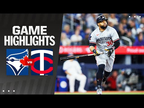 Blue Jays vs. Twins Game Highlights (5/10/24) | MLB Highlights video clip
