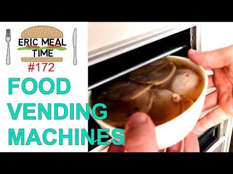 Hot Food Vending Machines in Japan - Eric Meal Time #172 - UCYraBfUqw2O6qeNYRowX4UA