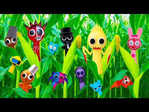 🌽 ALL SPRUNKI in Every Corner! The Shocking Cornfield Secret Nobody Was Ready For!