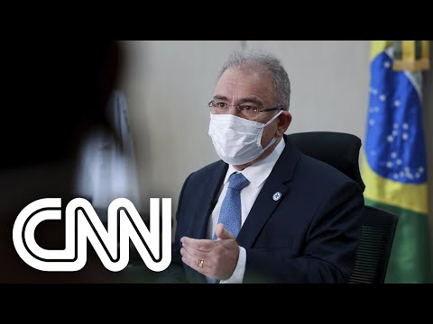 Na TV, Queiroga apela para que brasileiros não deixem de tomar segunda dose | EXPRESSO CNN