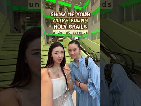 SHOW ME YOUR <strong>OLIVE</strong> <strong>YOUNG</strong> HOLY GRAILS IN 60 SECONDS 🫒 Ft: Irene Kim