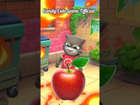 My talking Tom 3 Apple Cut By Tom gameplay #mytalkingtom2 #diycosplay #cosplay #gaming