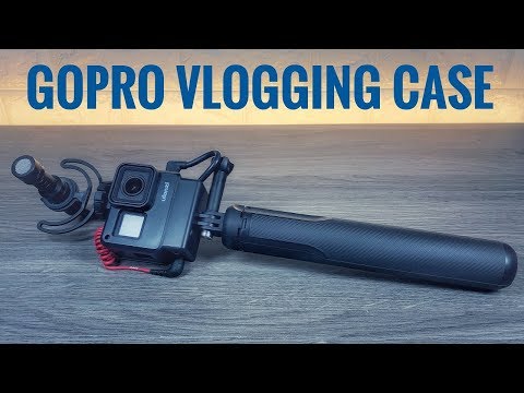 GoPro Vlogging Case | How To Connect A Microphone To Hero 7 Black