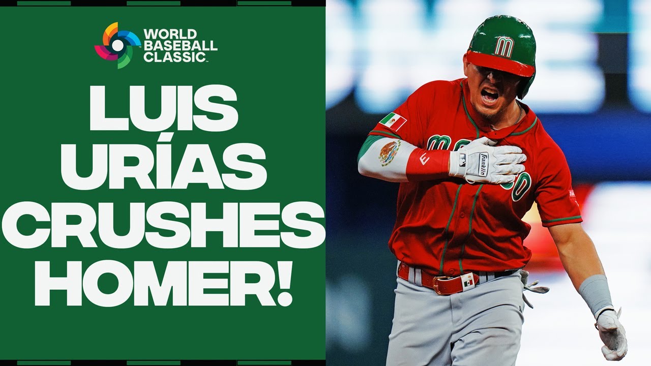 Luis Urías CRUSHES A THREE-RUN homer to give Team Mexico an early lead over Team Japan!