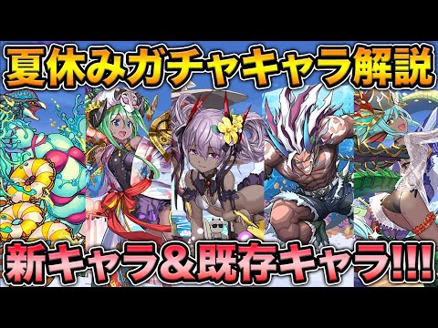 強リーダー登場！夏休みガチャの性能解説！あのキャラが強い！【スー☆パズドラ】
