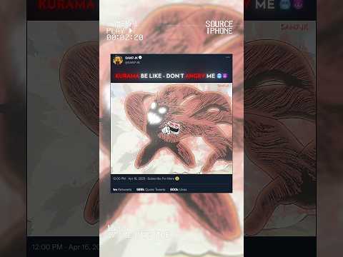 NEVER MESS WITH KURAMA 🤯🥶