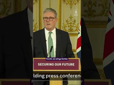 Starmer reveals four steps for Ukraine peace