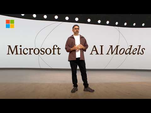 Microsoft Build 2026 | Mustafa Suleyman Unveils 7 New AI Models