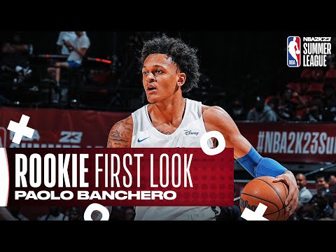 No. 1 Pick Paolo Banchero Drops 17 Pts & 6 Ast In Summer League Debut!