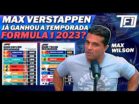 Max Verstappen já ganhou a temporada 2023 da Formula 1 #f1 #f12023